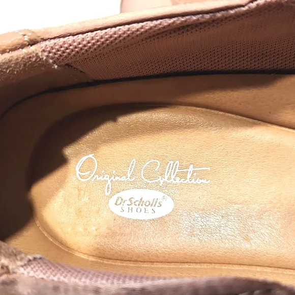 Dr. Scholls Leta Bouquet Rose Gold Slip On Sneaker Shoes Size 9.5M EUC - Picture 9 of 11